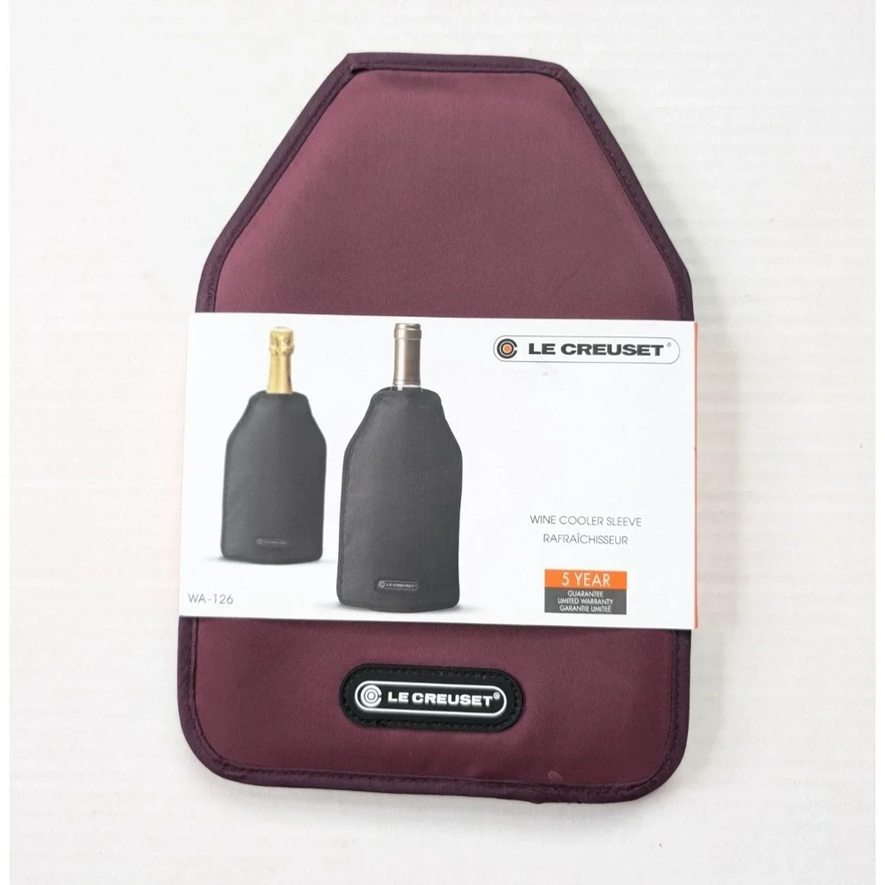 Le Creuset Wine Cooler Sleeve Burgundy WA-126